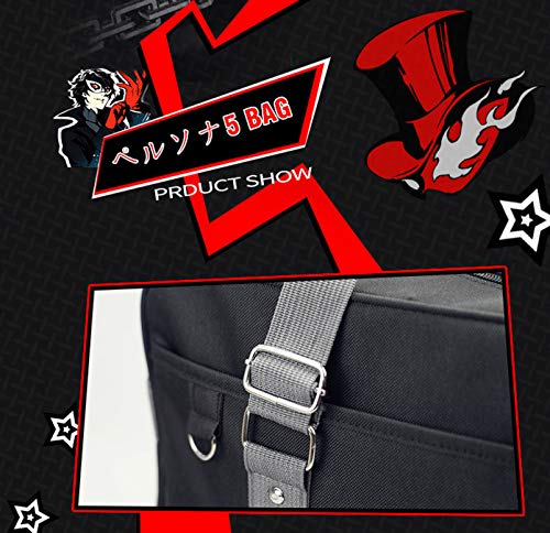 Game Persona 5 P5 Joker High School JK Bag Uniform Ren Amamiya Shoulder Bags（NEW style add Non-slip nail）