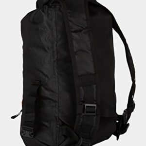 Salty Crew Thrill Seeker Black Roll Top Backpack