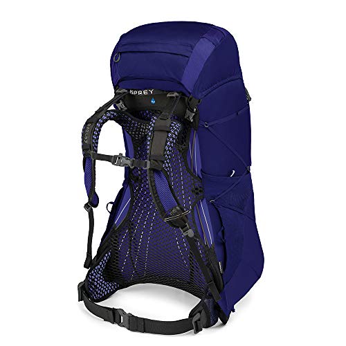 Osprey Eja 48 Women's Backpacking Backpack, Equinox Blue, X-Small