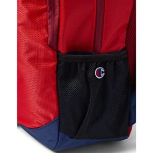 Champion Center Backpack Red/Navy One Size