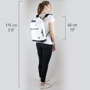 The Friendly Swede Roll Top GRANEBERG Waterproof Backpack for Women and Men, Dry Bag Backpack, Waterproof Bag, Backpacks, School Backpack, Travel Backpack, Fits 13" Laptop Backpack, Work Backpack