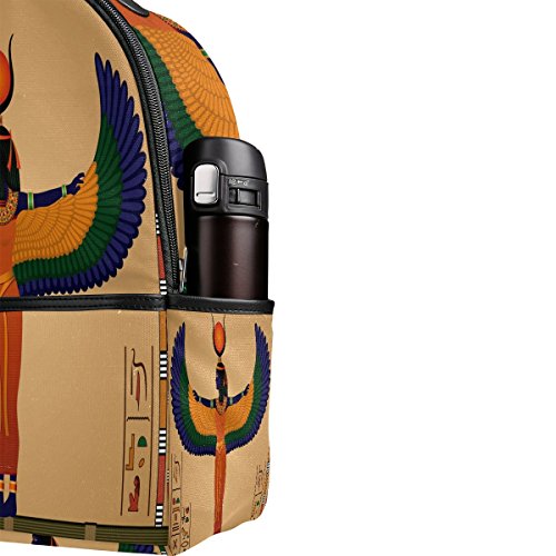 Use4 Ancient Egyptian Vintage Polyester Backpack School Travel Bag