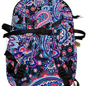 Vera Bradley Essential Expandable Backpack Haymarket Paisley