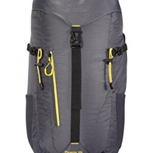 Mountain Warehouse Phoenix 35L Backpack - Travel Rucksack, Raincover Grey