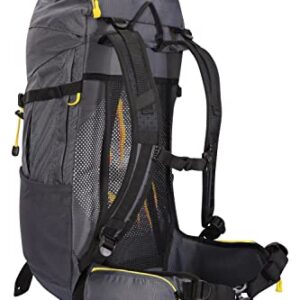 Mountain Warehouse Phoenix 35L Backpack - Travel Rucksack, Raincover Grey