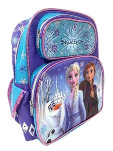 disney frozen 2 elsa & anna kids backpack 12″ small bag- 19213