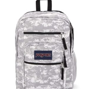 Big Student, Large Backpack, 34 L, 43 x 33 x 25 cm, 15in laptop compartment, 8 Bit Camo, One Size, Big Student