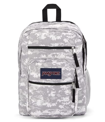 Big Student, Large Backpack, 34 L, 43 x 33 x 25 cm, 15in laptop compartment, 8 Bit Camo, One Size, Big Student