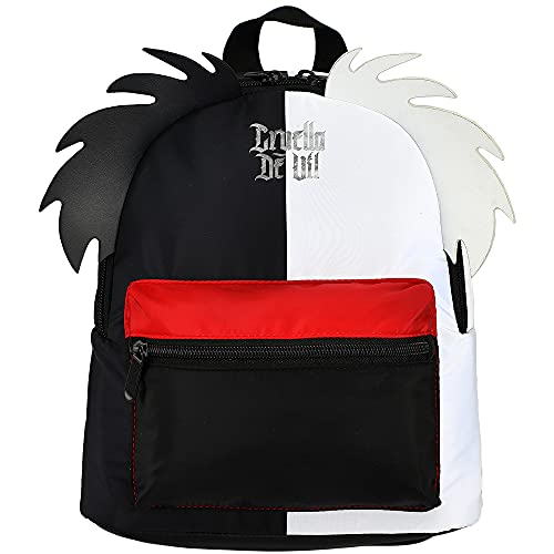 Disney Villains Cruella Mini Backpack with 3D appliques