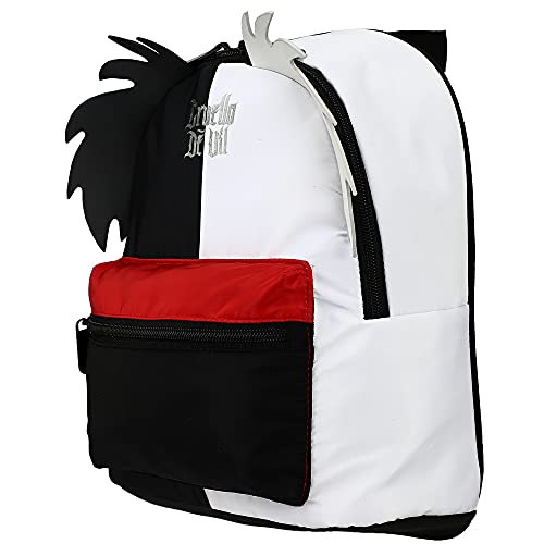 Disney Villains Cruella Mini Backpack with 3D appliques