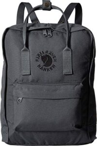 fjallraven, re-kanken recycled and recyclable kanken backpack for everyday, slate