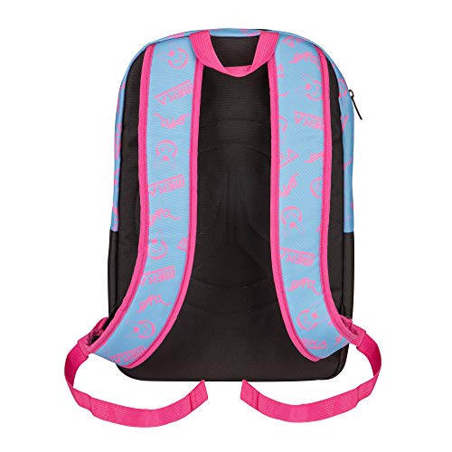 JINX Overwatch D.Va Splash Adult Backpack, Blue/Pink, 18"