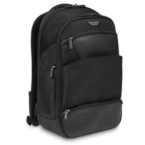 targus mobile vip 15.6 lrg b/pack black. poly/pu, tsb914eu (black. poly/pu 12.5-15.6 20l laptop backpack)