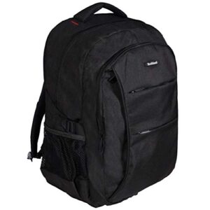 rockland business pro usb laptop backpack, black, large