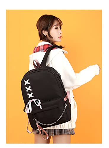 ISaikoy Anime Toilet-bound Hanako-kun Backpack Shoulder Bag Bookbag Student School Bag Daypack Satchel 10