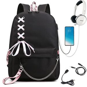 ISaikoy Anime Toilet-bound Hanako-kun Backpack Shoulder Bag Bookbag Student School Bag Daypack Satchel 10