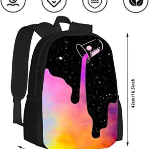 Cartoon Backpack Bag Travel Laptop Bookbag Outdoor Multi-function -1