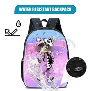 Cartoon Backpack Bag Travel Laptop Bookbag Outdoor Multi-function -1