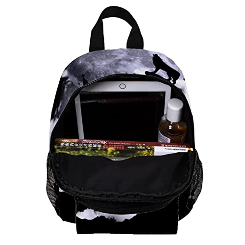 Wolf moon Cute Fashion Mini Backpack Pack Bag