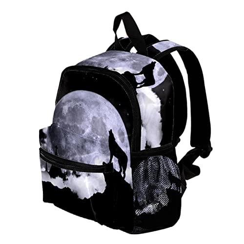 Wolf moon Cute Fashion Mini Backpack Pack Bag