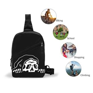 Lurking Class by Sketchy Tank Demons Sling Bag Chest Package Multipurpose Daypack Casual Crossbody Shoulder Backpack for Cycling Sports Travel Hiking