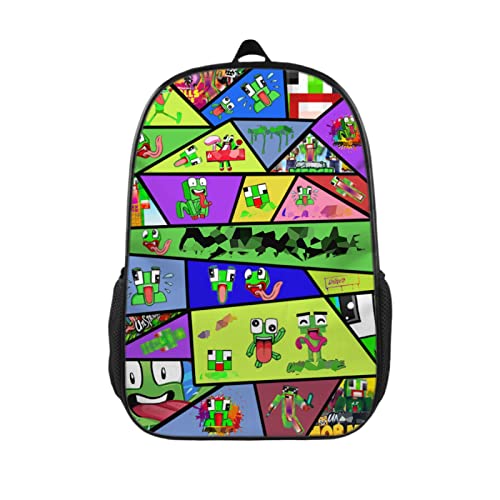 JUNXNJAO Backpack Cute Frog Pattern Laptop Unique Casual Schoolbag for Teen Boys/Girls Travel Backpack Christmas Gift
