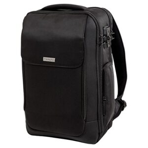 kensington securetrek 15″ lockable anti-theft laptop backpack (k98617ww)