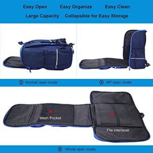 AO ALI VICTORY Kids Backpack for Boys Elementary School Bags Large Toddler Kindergarten Preschool Bookbags Space Backpacks (Blue)