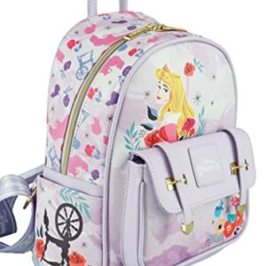 Disney Sleeping Beauty Wondapop 11 Inch Vegan Leather Mini Backpack