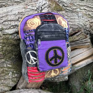 INDIE BOHO HIPPY BACKPACK BAG HIPPIE BEACH PEACE SHOULDER FESTIVAL RUCKSACK RETRO 60'S