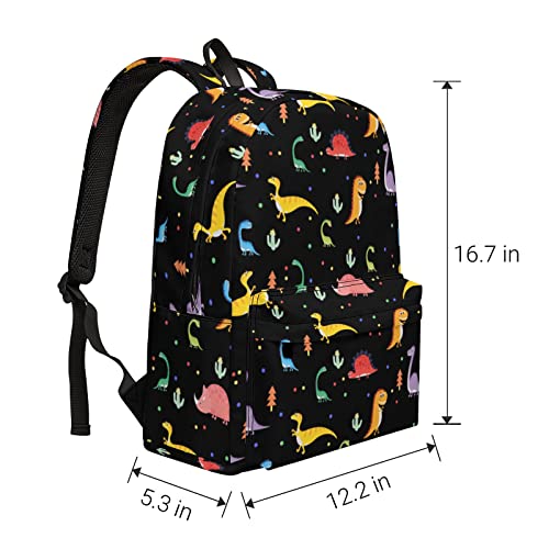 Travel Backpack Dinosaurs Backpacks Laptop Backpacks Lightweight Daypack Mini Backpack For Boys Girls 16 Inch