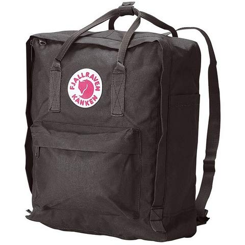 Fjallraven Women's Kanken Backpack, Black, One Size