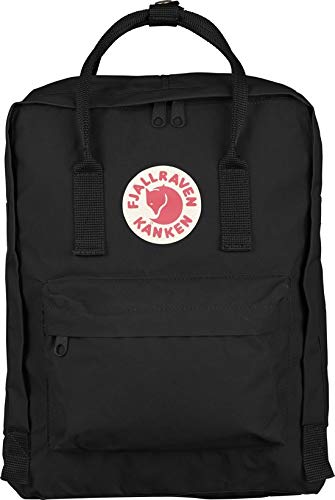 Fjallraven Women's Kanken Backpack, Black, One Size