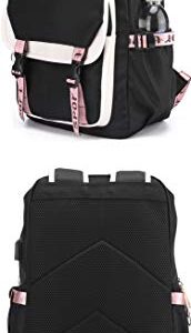 COSABZ Anime Komi Cant Communicate Komi Shouko San Excited Backpack Cosplay Kawaii Schoolbag Pink (3)