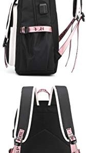 COSABZ Anime Komi Cant Communicate Komi Shouko San Excited Backpack Cosplay Kawaii Schoolbag Pink (3)