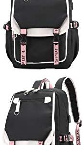 COSABZ Anime Komi Cant Communicate Komi Shouko San Excited Backpack Cosplay Kawaii Schoolbag Pink (3)