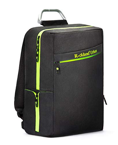 Rockland Urban Laptop Backpack, Black, medium