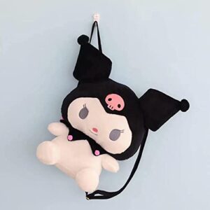 Anime Plush Backpack Cartoon Character Shoulder Bag Toy Bag Character Cute Soft Filling Bag (K)