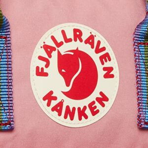 Fjallraven F23621312-907 Kanken Rainbow Mini Pink-Rainbow Pattern