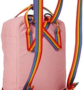 Fjallraven F23621312-907 Kanken Rainbow Mini Pink-Rainbow Pattern