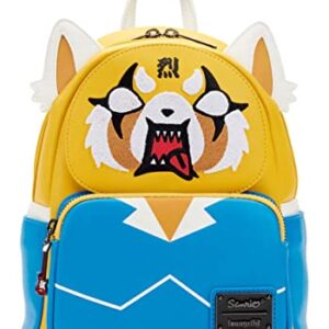 Loungefly Sanrio Aggretsuko Two Face Cosplay Mini Backpack Standard