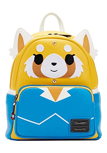 Loungefly Sanrio Aggretsuko Two Face Cosplay Mini Backpack Standard