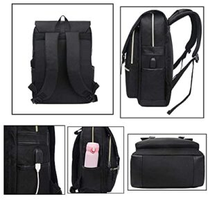 Ronyes Unisex College Bag Fits up to 15.6’’ Laptop Casual Rucksack Waterproof School Backpack Daypacks