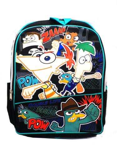 Phineas and Ferb 16" Large Backpack