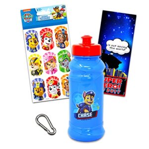 Paw Patrol Backpack for Toddlers, Kids - Paw Patrol School Supplies Bundle with 16” PAw Patrol School Bag Plus Stickers, Water Bottle, Paint Poster, and More (Paw Patrol Travel Bag)