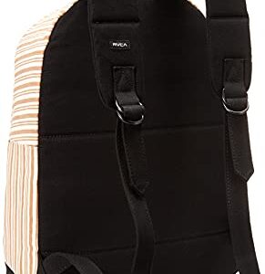 RVCA Women's Lukas Canvas Backpack, White, one Size