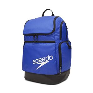 speedo unisex-adult large teamster backpack 35-liter, blue