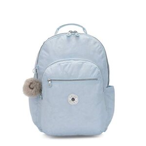 kipling seoul extra large 17″ laptop backpack bridal blue