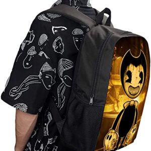 WOLOISO Anime Backpack Large Capacity Laptop Travel Bag for Boys Girls