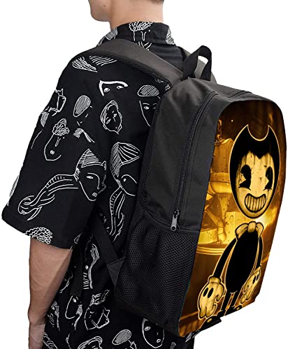 WOLOISO Anime Backpack Large Capacity Laptop Travel Bag for Boys Girls